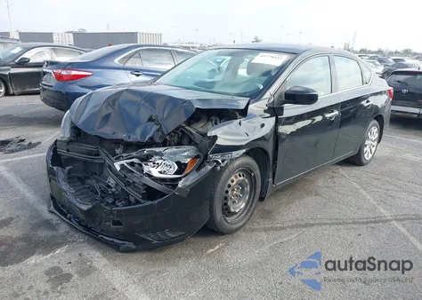 2019 Nissan Sentra S z USA, uszkodzony, nr VIN 3N1AB7AP3KY386833